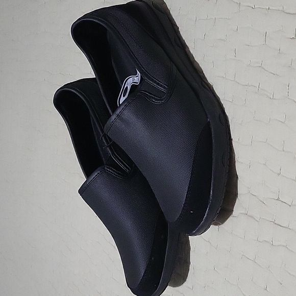 TredSafe Slip Resistant Black Slip On Womens Size 10 - Picture 4 of 11